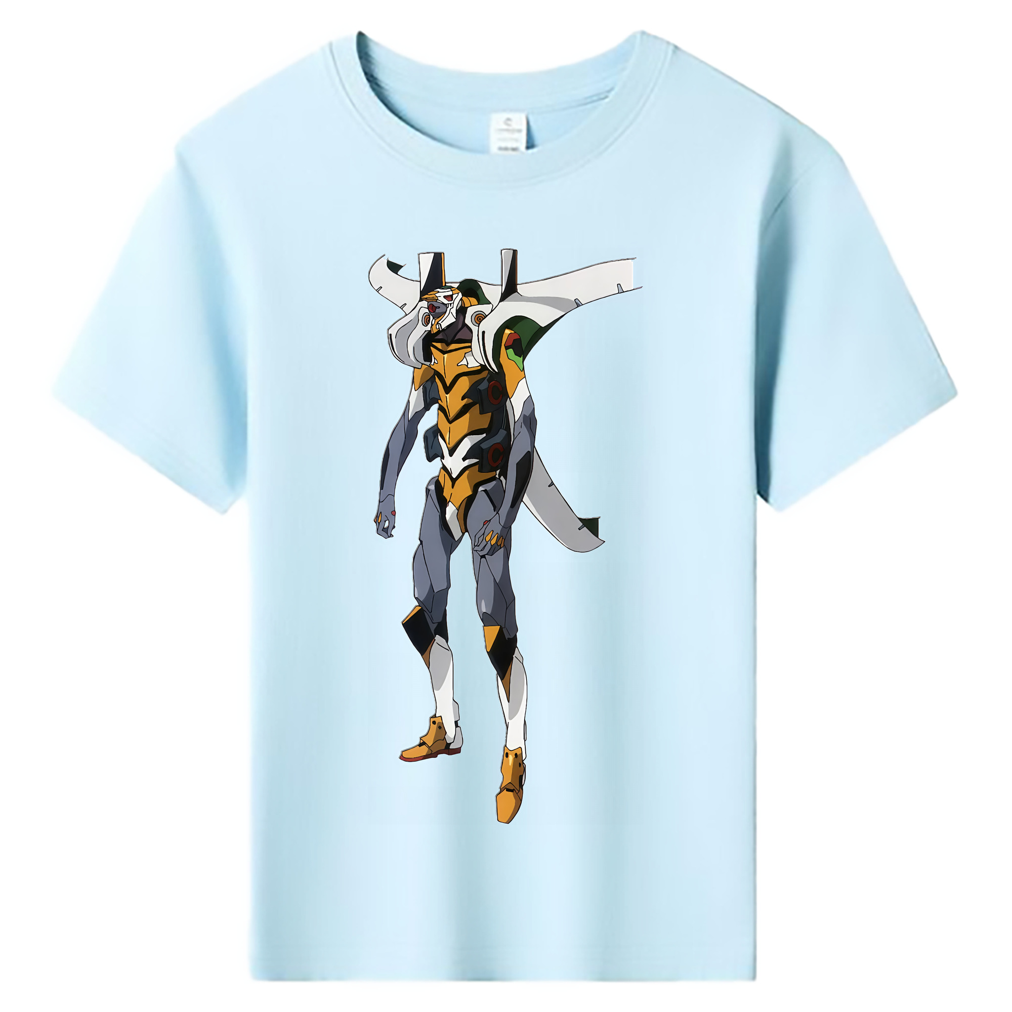 （画像用） EVA 新世紀エヴァンゲリオン 綿100％キッズTシャツ（フロントプリント）